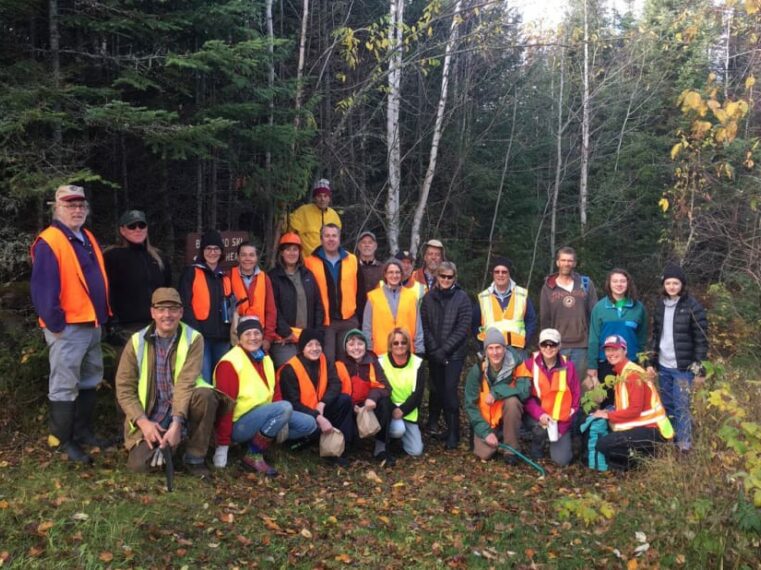 BANADAD TRAIL ASSOCIATION&#8217;S TRAIL CLEARING, Poplar Creek and Canoe Outfitting
